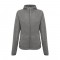 THC HELSINKI WOMEN. Giacca in pile sfiancata in poliestere da donna - Grigio