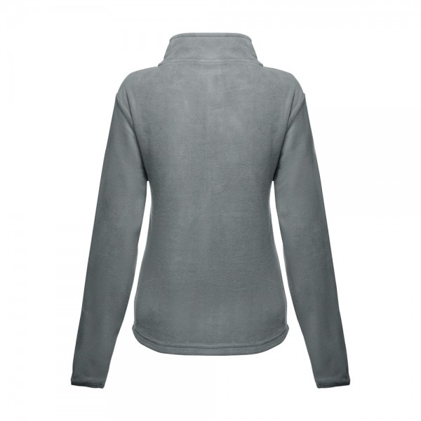 THC HELSINKI WOMEN. Giacca in pile sfiancata in poliestere da donna - Grigio