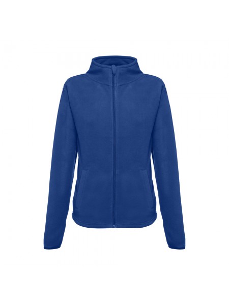 THC HELSINKI WOMEN. Giacca in pile sfiancata in poliestere da donna - Blu reale THC HELSINKI WOMEN. Giacca in pile sfiancata in poliestere da donna - Blu reale