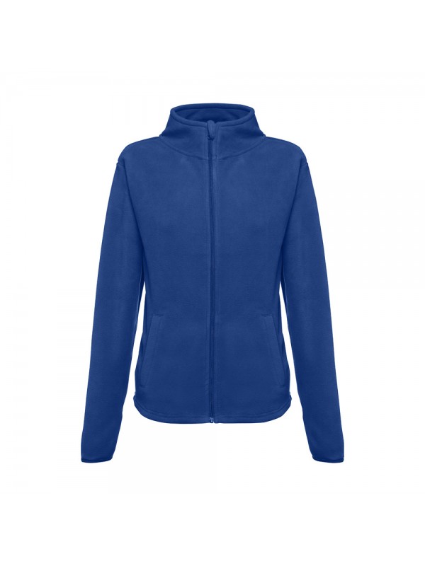 THC HELSINKI WOMEN. Giacca in pile sfiancata in poliestere da donna - Blu reale THC HELSINKI WOMEN. Giacca in pile sfiancata in poliestere da donna - Blu reale