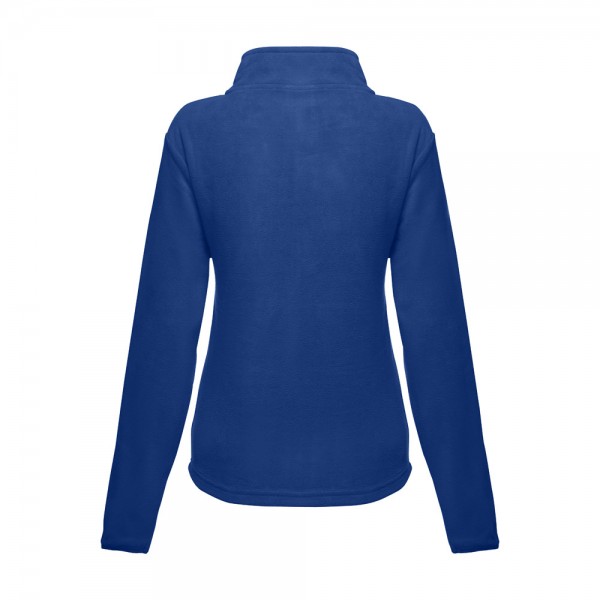 THC HELSINKI WOMEN. Giacca in pile sfiancata in poliestere da donna - Blu reale