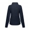THC HELSINKI WOMEN. Giacca in pile sfiancata in poliestere da donna - Blu scuro