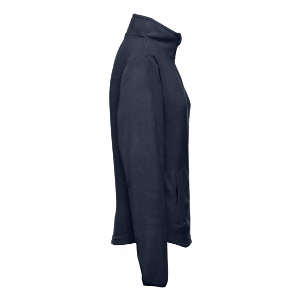 THC HELSINKI WOMEN. Giacca in pile sfiancata in poliestere da donna - Blu scuro