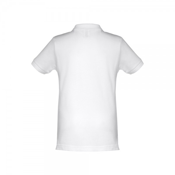THC ADAM KIDS WH. Polo a maniche corte per bambini (unisex). colore bianco - Bianco