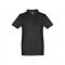 THC ADAM KIDS. Polo in cotone a maniche corte per bambini (unisex) - Nero