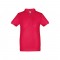THC ADAM KIDS. Polo in cotone a maniche corte per bambini (unisex) - Rosso