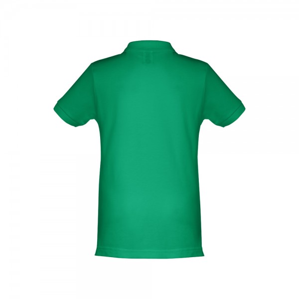 THC ADAM KIDS. Polo in cotone a maniche corte per bambini (unisex) - Verde
