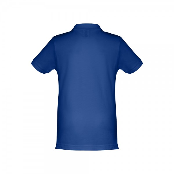 THC ADAM KIDS. Polo in cotone a maniche corte per bambini (unisex) - Blu reale