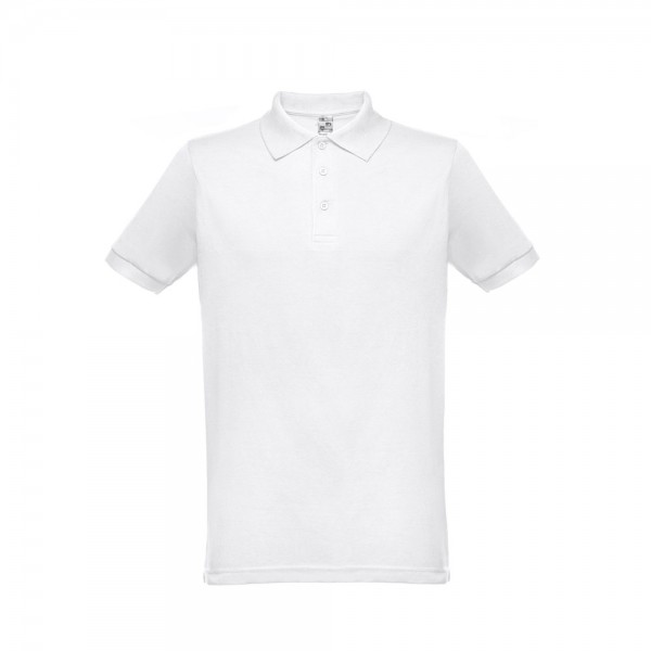 THC BERLIN WH. Polo da uomo a maniche corte. colore bianco - Bianco