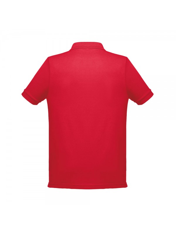 THC BERLIN. Polo da uomo a maniche corte - Rosso THC BERLIN. Polo da uomo a maniche corte - Rosso