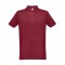THC BERLIN. Polo da uomo a maniche corte - Bordeaux