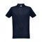 THC BERLIN. Polo da uomo a maniche corte - Blu scuro