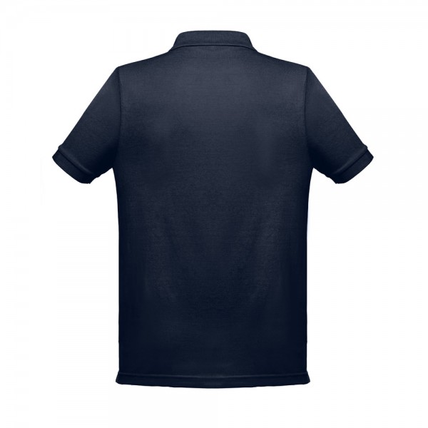 THC BERLIN. Polo da uomo a maniche corte - Blu scuro