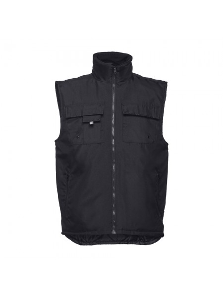 THC STOCKHOLM. Gilet da lavoro imbottito, foderato - Nero THC STOCKHOLM. Gilet da lavoro imbottito, foderato - Nero