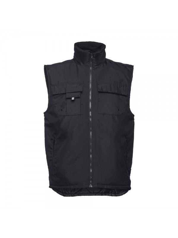 THC STOCKHOLM. Gilet da lavoro imbottito, foderato - Nero THC STOCKHOLM. Gilet da lavoro imbottito, foderato - Nero