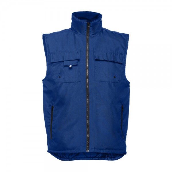 THC STOCKHOLM. Gilet da lavoro imbottito, foderato - Blu reale