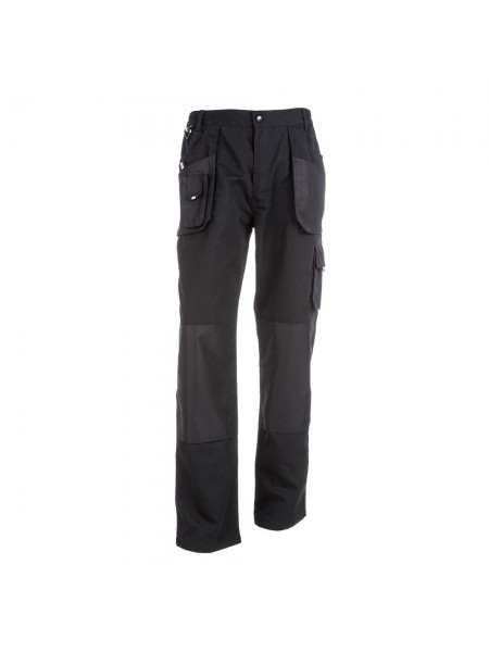 THC WARSAW. Pantaloni da uomo in cotone e poliestere - Nero