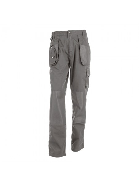THC WARSAW. Pantaloni da uomo in cotone e poliestere - Grigio THC WARSAW. Pantaloni da uomo in cotone e poliestere - Grigio