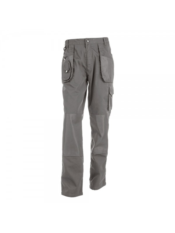 THC WARSAW. Pantaloni da uomo in cotone e poliestere - Grigio THC WARSAW. Pantaloni da uomo in cotone e poliestere - Grigio