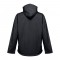 THC ZAGREB. Giacca softshell da uomo in poliestere ed elastan - Nero