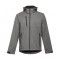 THC ZAGREB. Giacca softshell da uomo in poliestere ed elastan - Grigio