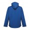 THC ZAGREB. Giacca softshell da uomo in poliestere ed elastan - Blu reale