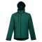 THC ZAGREB. Giacca softshell da uomo in poliestere ed elastan - Verde scuro