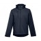 THC ZAGREB. Giacca softshell da uomo in poliestere ed elastan - Blu scuro