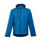 THC ZAGREB. Giacca softshell da uomo in poliestere ed elastan - Blu petrolio