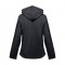 THC ZAGREB WOMEN. Giacca softshell da donna sfiancata - Nero