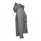 THC ZAGREB WOMEN. Giacca softshell da donna sfiancata - Grigio
