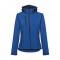 THC ZAGREB WOMEN. Giacca softshell da donna sfiancata - Blu reale