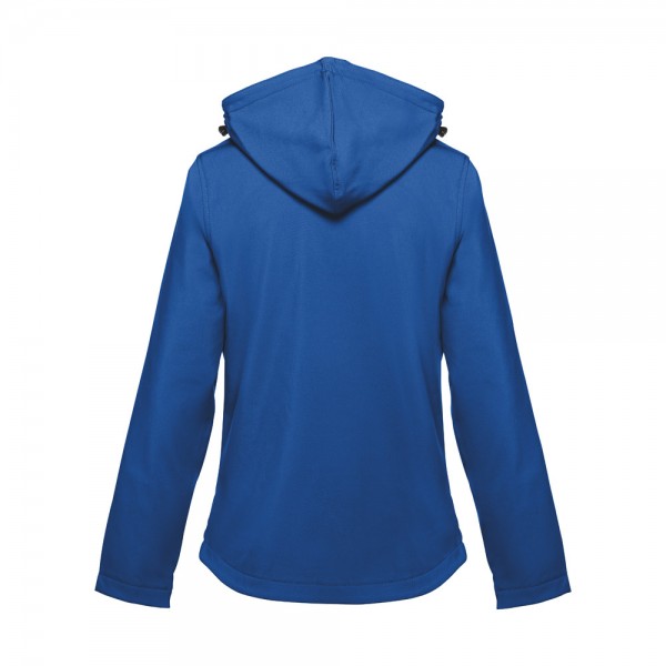 THC ZAGREB WOMEN. Giacca softshell da donna sfiancata - Blu reale
