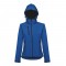 THC ZAGREB WOMEN. Giacca softshell da donna sfiancata - Blu reale