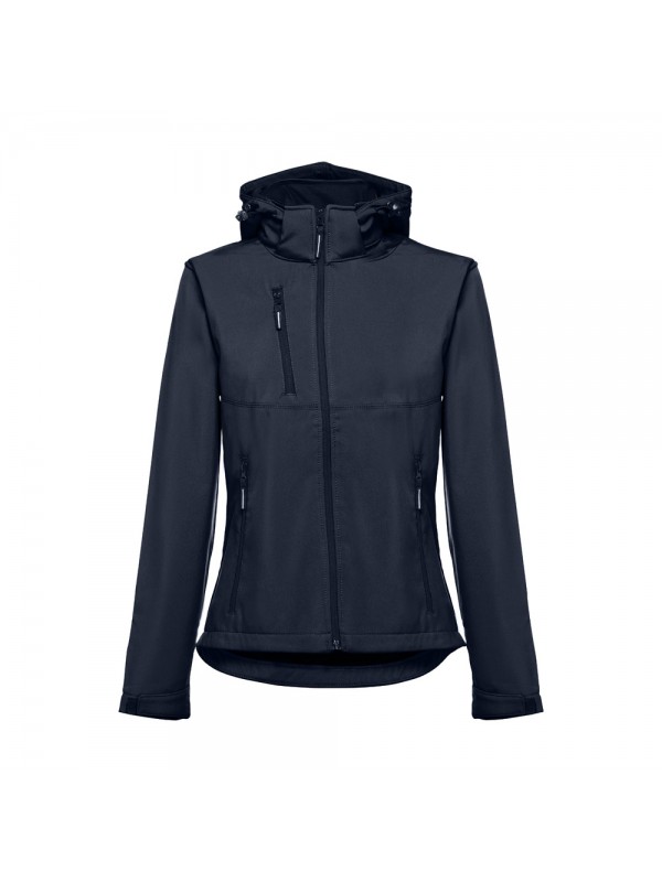 THC ZAGREB WOMEN. Giacca softshell da donna sfiancata - Blu scuro THC ZAGREB WOMEN. Giacca softshell da donna sfiancata - Blu scuro