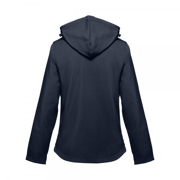 THC ZAGREB WOMEN. Giacca softshell da donna sfiancata - Blu scuro