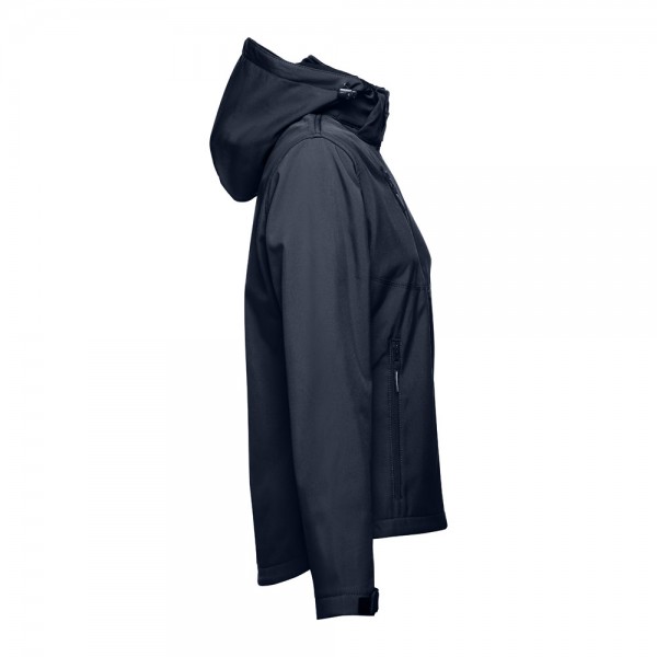 THC ZAGREB WOMEN. Giacca softshell da donna sfiancata - Blu scuro