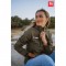 THC ZAGREB WOMEN. Giacca softshell da donna sfiancata - Blu scuro