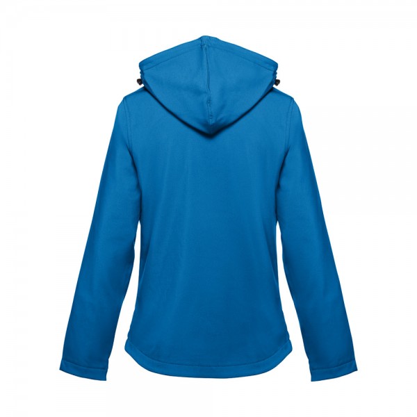 THC ZAGREB WOMEN. Giacca softshell da donna sfiancata - Blu petrolio