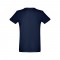 THC SAN MARINO. T-shirt da uomo a maniche corte in cotone piqué - Blu