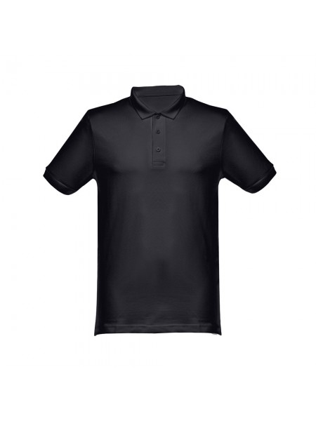 THC MONACO. Polo da uomo - Nero THC MONACO. Polo da uomo - Nero