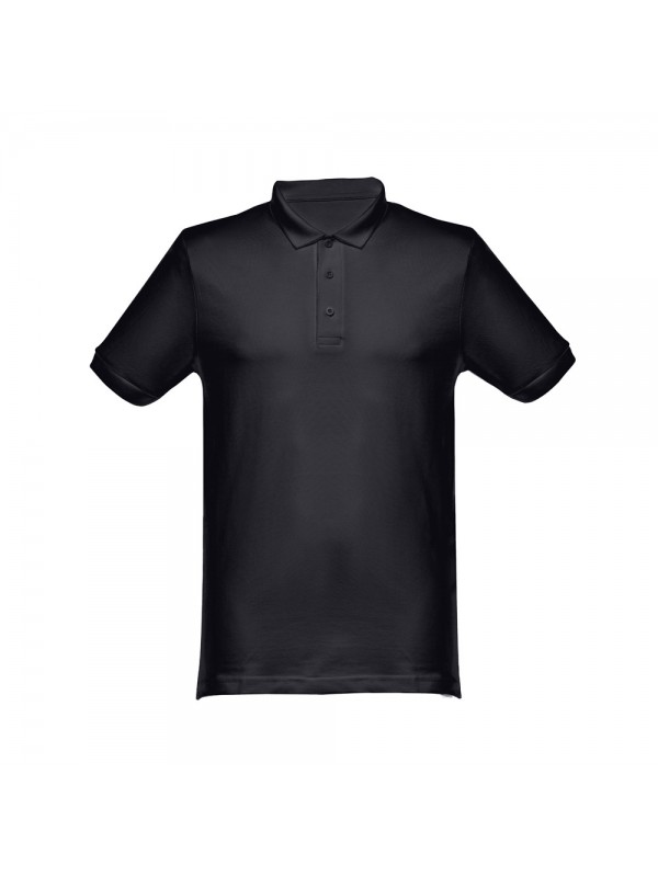 THC MONACO. Polo da uomo - Nero THC MONACO. Polo da uomo - Nero