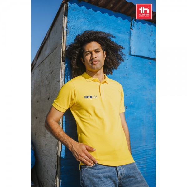 THC MONACO. Polo da uomo - Nero