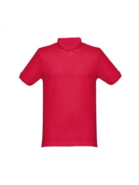 THC MONACO. Polo da uomo - Rosso THC MONACO. Polo da uomo - Rosso