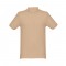 THC MONACO. Polo da uomo - Marrone chiaro