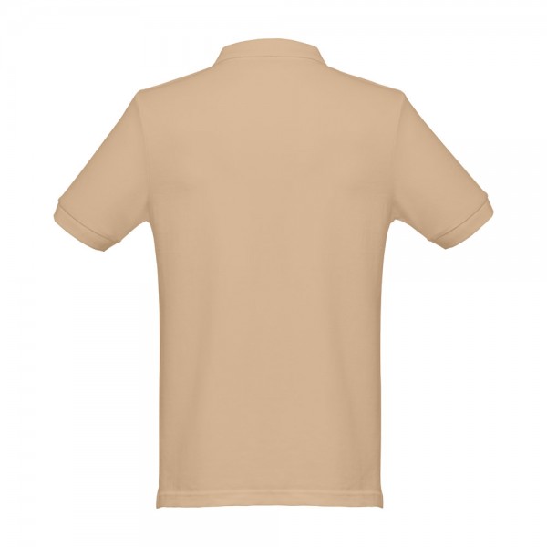 THC MONACO. Polo da uomo - Marrone chiaro