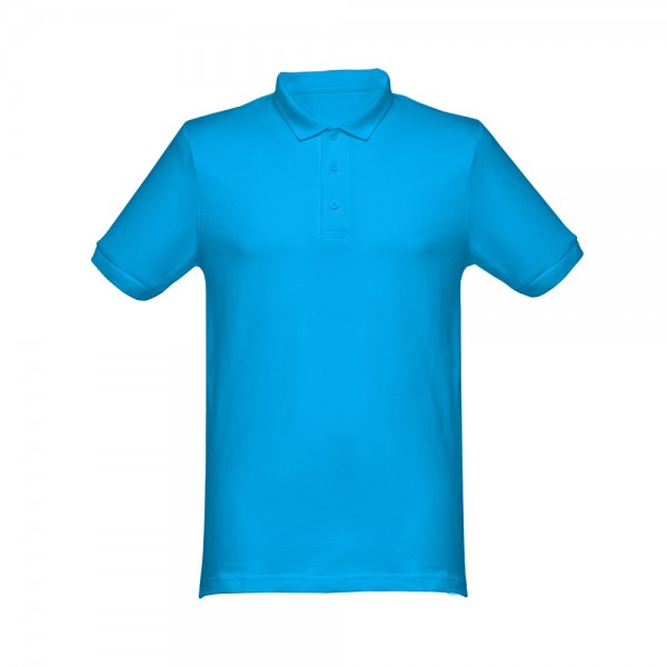 THC MONACO. Polo da uomo - Azzurro mare