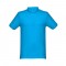 THC MONACO. Polo da uomo - Azzurro mare