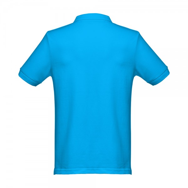 THC MONACO. Polo da uomo - Azzurro mare