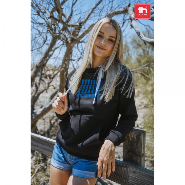 THC MOSCOW. Felpa unisex - Nero